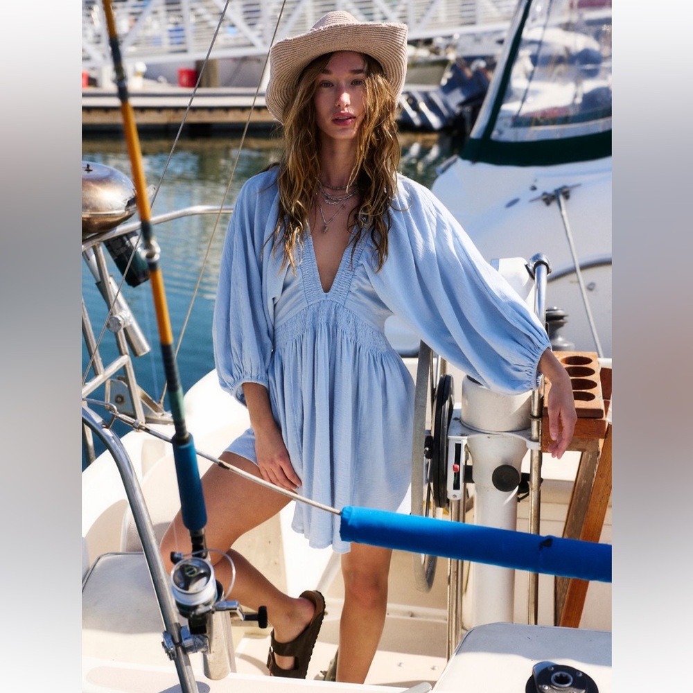 Free People For the Moment Mini Dress